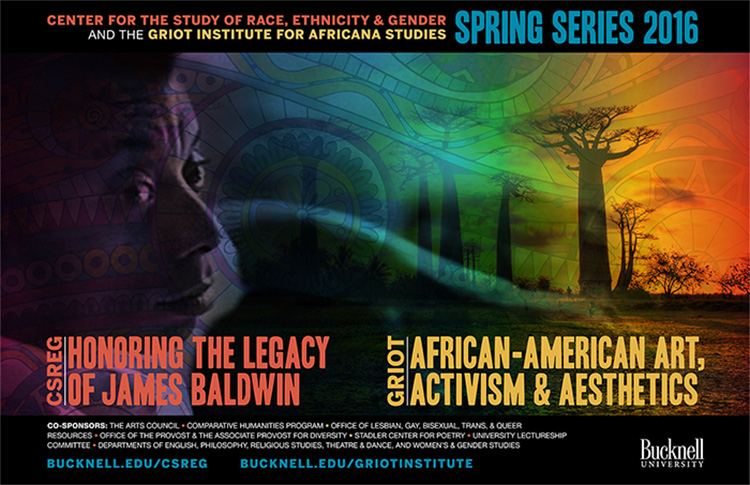 bucknell james baldwin poster